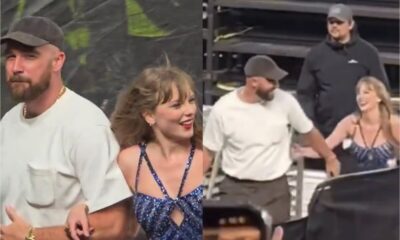 She brings me so much joy. I'm so lucky to have her. She didn't know I would be here tonight but a king doesn't need permission to see his Queen. Travis Kelce surprised Taylor when he rushed from his teammate's wedding to attend Taylor Swift's Eras Tour concert in Dublin