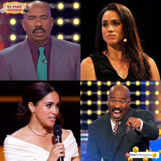 Meghan Markle WENT BALLISTIC, storming onto the set and wreaking havoc after being removed from the guest list. The outburst infuriated Steve Harvey, who promptly threw her out (video) - Full video below